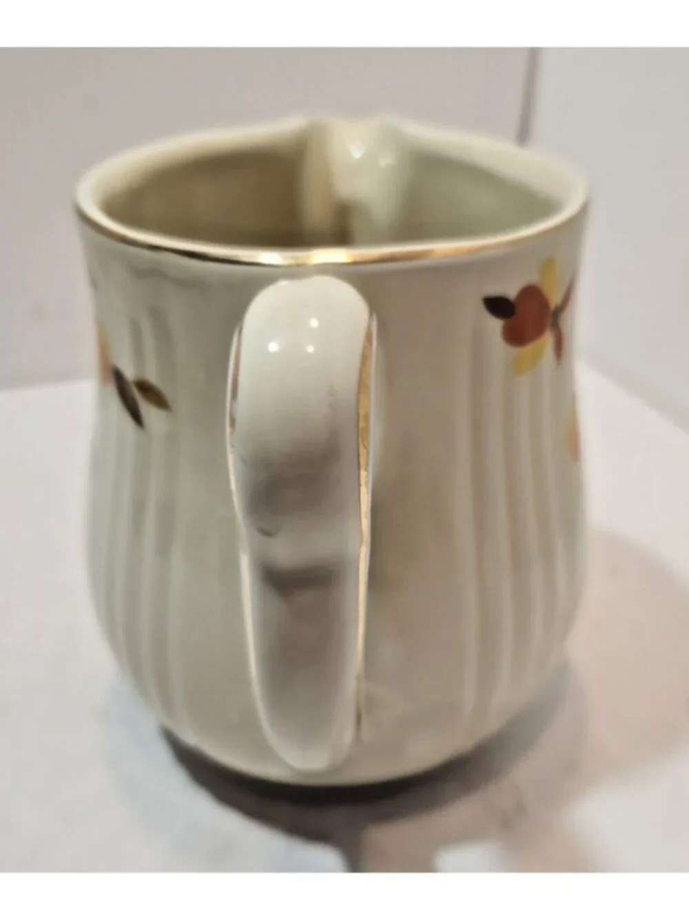 Vintage Hall Autumn Leaf Water/Milk Pitcher Mary Dunbar